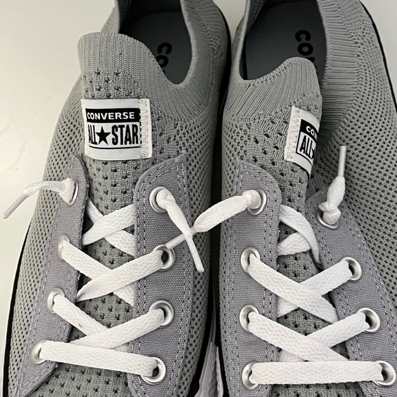 Unisex Grey mesh Converse shoe - Picture 4 of 4